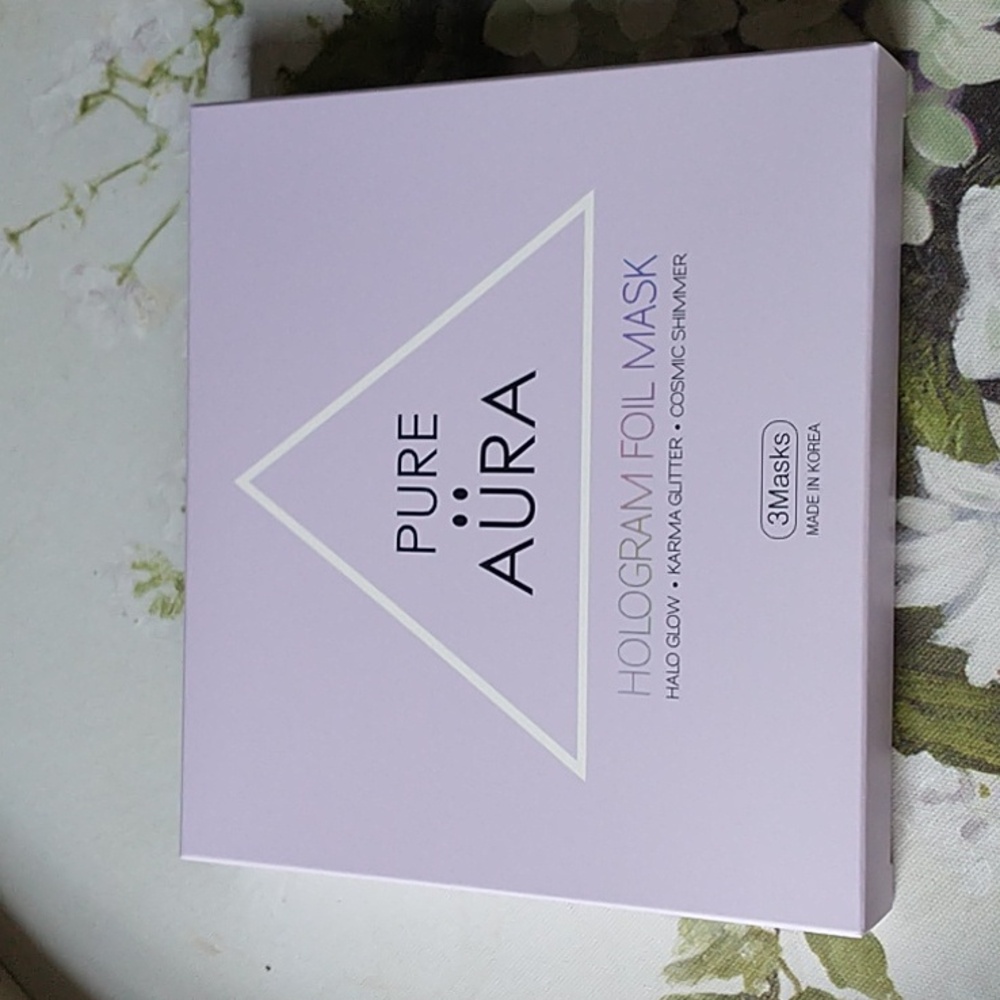 Pure Aura Hologram Foil Mask